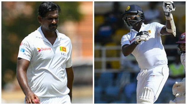 Lahiru Gamage Angelo Mathews Danushka Gunathilaka Dasun Shanaka Sri Lanka West Indies