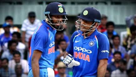 WATCH: Hardik Pandya interviews MS Dhoni and Virat Kohli on flight to London