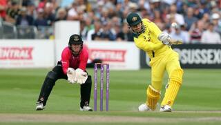 Marcus Stoinis century guides Australia to win over Sussex in warm up match