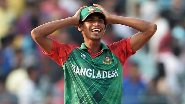 Injured Mustafizur Rahman out of 15 member squad for test series vs West Indies