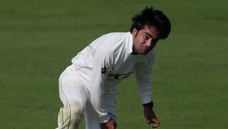 Rashid Khan concedes most runs by any bowler in an innings of team’s inaugural Test match