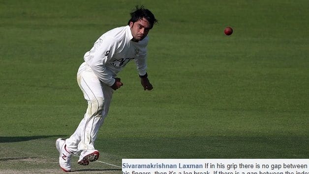 Rashid Khan leg-spin leg-breaks googly India Afghanistan Bangladesh Sunrisers Hyderabad Laxman Sivaramakrishnan