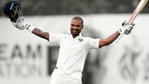 Shikhar Dhawan becomes sixth batasman to score hundred before lunch