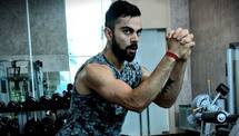 Virat Kohli sweats out at gym ahead of England tour