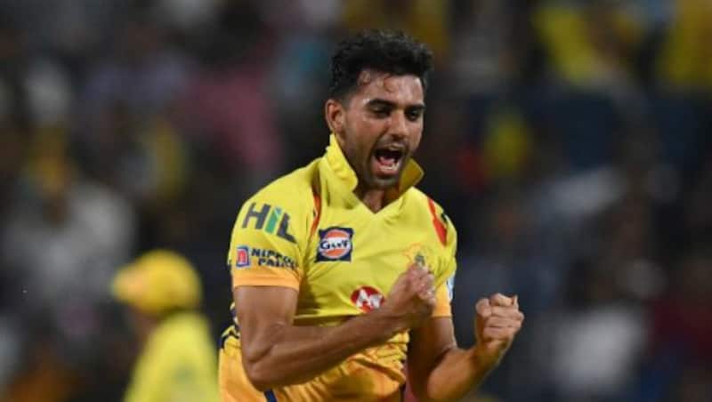 Deepak Chahar &copy; AFP