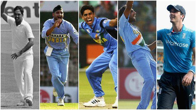 England India 2018 Mohinder Amarnath Kirti Azad Chris Cowdrey Ravi Shastri Vic Marks Harbhajan Singh Ashish Nehra Munaf Patel Steven Finn Steve Harmison