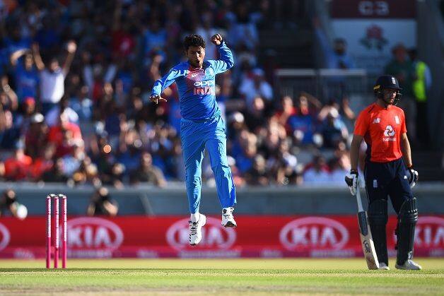 Kuldeep Yadav England India first T20I 2018