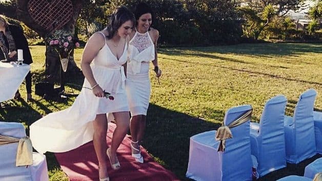 Marizanne Kapp Dane van Niekerk married