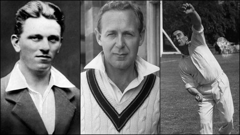 From left: Maurice Leyland, Arthur Morris, Denis Compton &Acirc;&copy; Getty Images