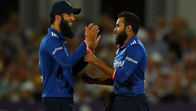 Moeen Ali Adil Rashid India England 3rd ODI 2018