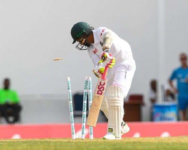 Mushfiqur Rahim Shannon Gabriel West Indies Bangladesh 1st Test 2018