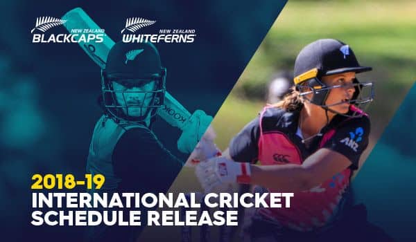 Busy New Zealand 2018-19 summer includes series with India men and women