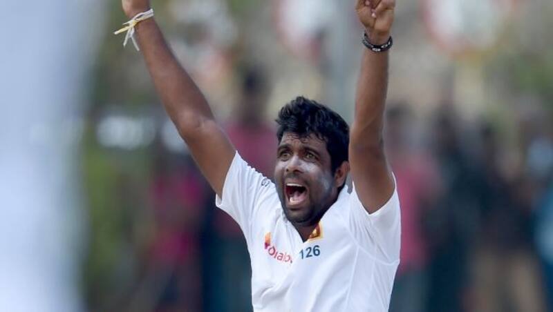 Dilruwan Perera played a crucial role for Sri Lanka with his 4-46 (File Photo) &copy; AFP