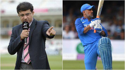 Sourav Ganguly KL Rahul Ajinkya Rahane MS Dhoni Suresh Raina