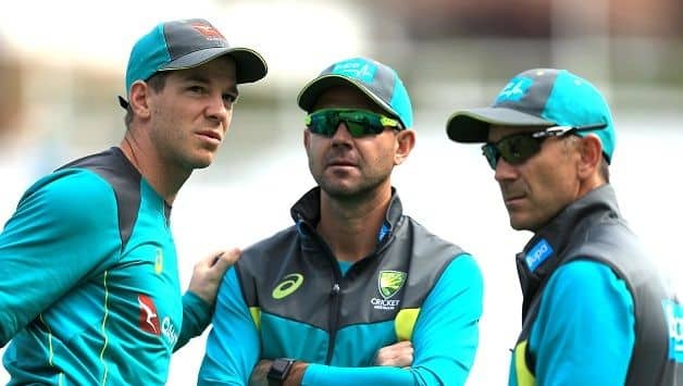Australia Tim Paine Ricky Ponting Justin Langer