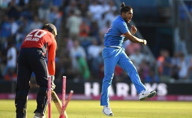 Umesh Yadav India England 3rd ODI 2018