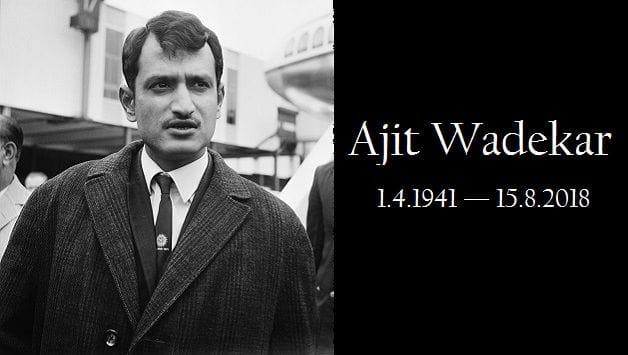 Ajit Wadekar obituary India 1971 England West Indies