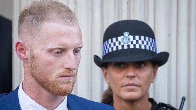 Ben Stokes at the Bristol Court © Getty Images