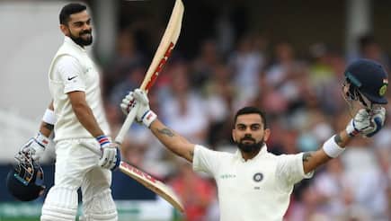 Virat Kohli’s sets captaincy record in England with 23rd Test century