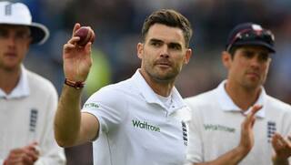 James Anderson became the first England bowler to take 100 Test wickets against two teams