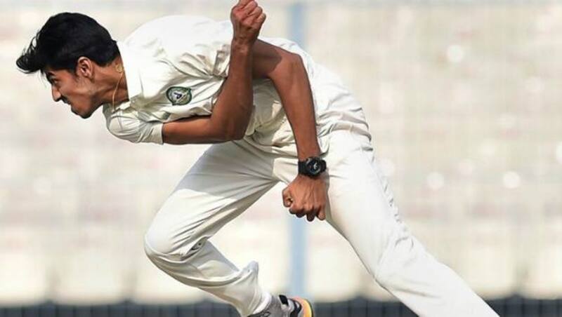 Rajneesh Gurbani was named Man of the Match for his seven wicket haul © PTI