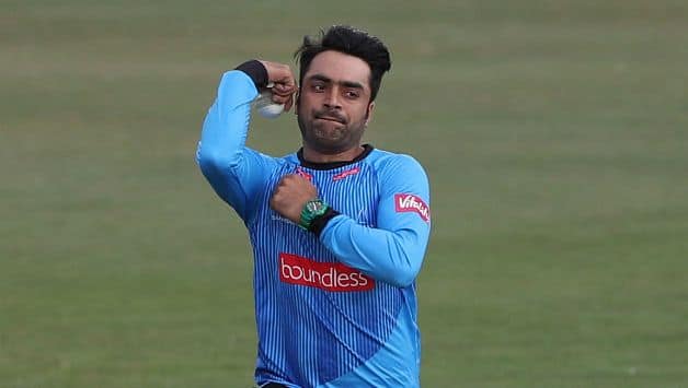 Rashid Khan bowling for Sussex Sharks © Getty Images (File photo)