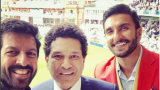In Photos: Sachin Tendulkar meets Ranveer Singh, Kabir Khan in London