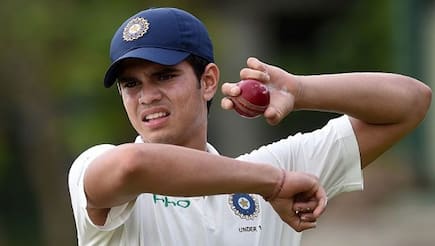 Indian batsmen face Arjun Tendulkar to prepare for Sam Curran