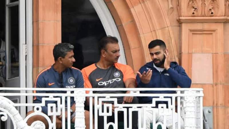 Sanjay Bangar, Ravi Shastri, Virat Kohli