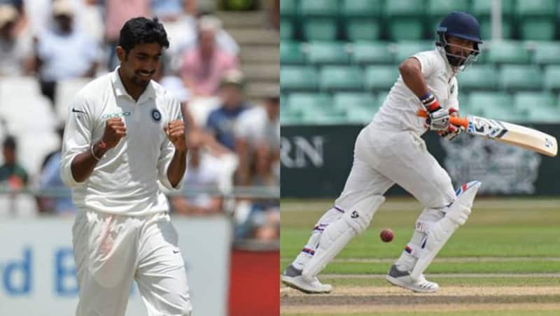 Jasprit Bumrah and Rishabh Pant