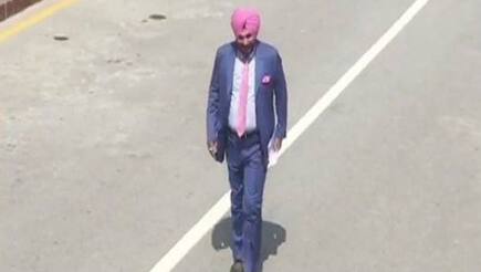 Navjot Singh Sidhu reaches Pakistan to attend Imran Khan’s Oath Ceremony