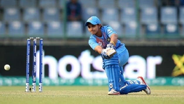 Anuja Patil India Sri Lanka Women 50 runs 3 wickets double