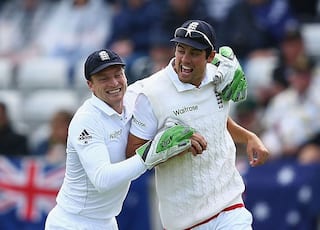 Jos Buttler marvels at ‘down-to-earth superstar’ Alastair Cook