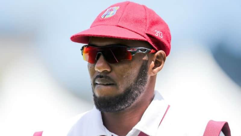 Sunil Ambris was relentless in his 98-ball knock, which included 17 boundaries and five sixes. @ Getty Images
