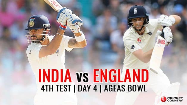 india versus england 2nd test match score