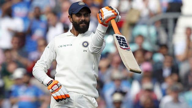 Ravindra Jadeja struck a counter-attacking 86 not out on his return to the side. (Getty Images)