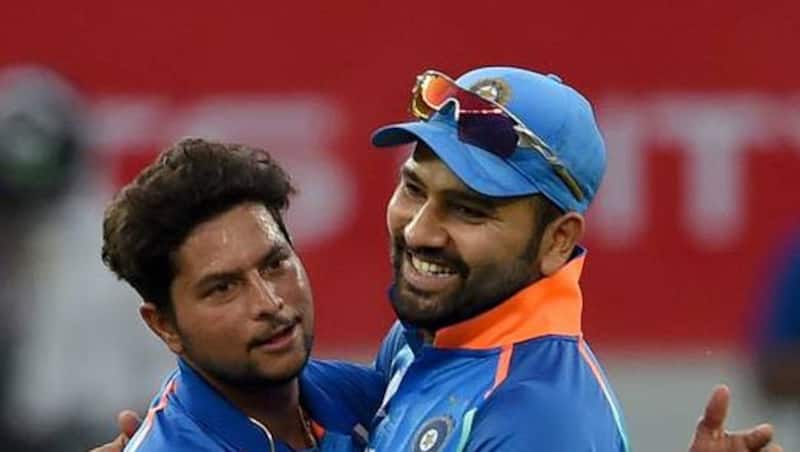 kuldeep yadav, rohit sharma