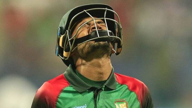 During his valiant knock of 99 off 116 deliveries, Bangladesh wicketkeeper batsman Mushfiqur Rahim became the first Bangladesh player to be dismissed for 99 in international cricket 