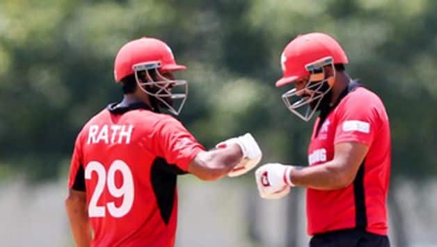 Anshuman Rath and Babar Hayat forged a big 180-run stand for the second wicket. (Photo Courtesy: ACC)
