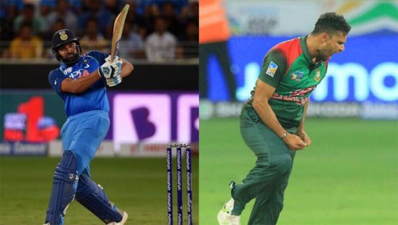rohit sharma and mashrafe mortaza
