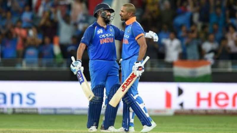 rohit sharma and shikhar dhawan