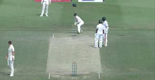 WATCH: Azhar Ali run out in bizarre manner during Pakistan, Australia Test