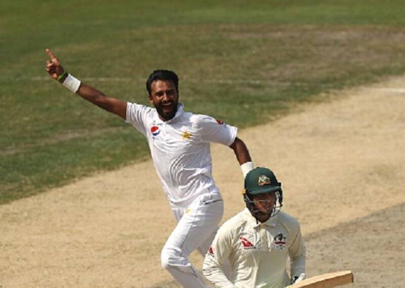Bilal Asif&rsquo;s six wickets saw Australia collapse from 142-0 to 202 all out on Day Three of the first Test at the Dubai International Cricket Stadium on Tuesday. @ Getty Images