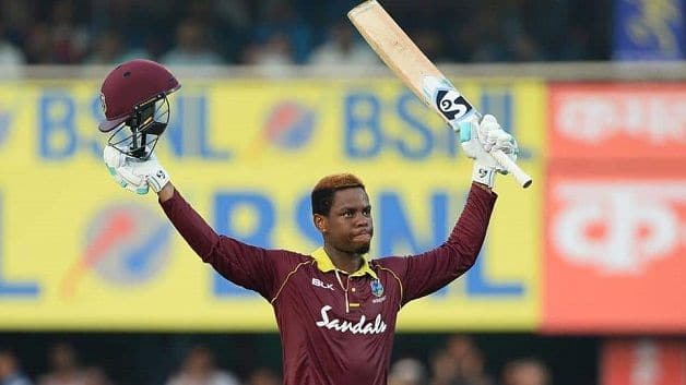 Shimron Hetmyer scored a century in the first ODI in Guwahati and fell six short of registering another in the second match at Vizag. @ AFP