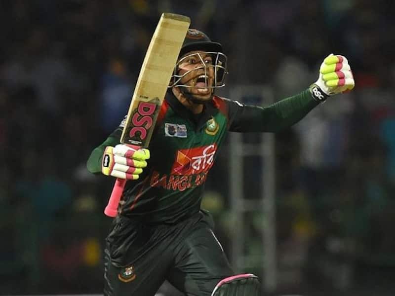 Mushfiqur Rahim was nursing his rib fracture he sustained at the 2018 Asia Cup. @ AFP