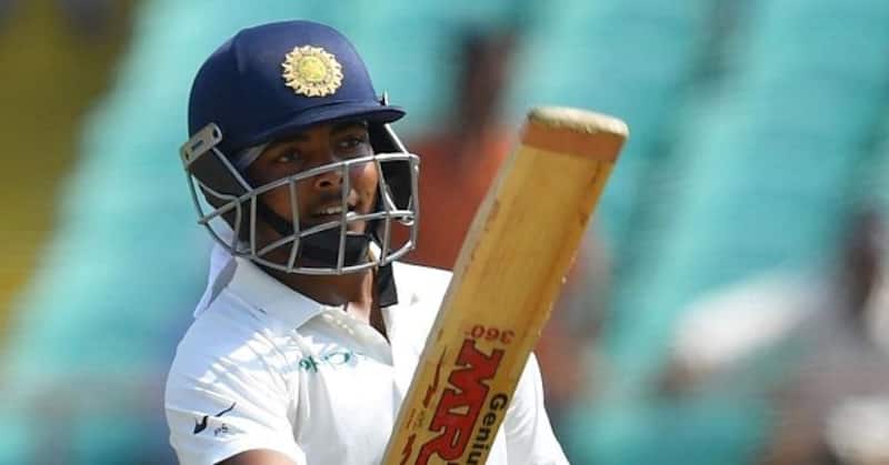 Prithvi Shaw. @ AFP