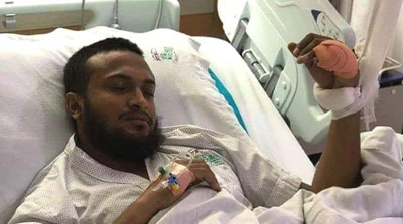 Shakib Al Hasan reiterated that he has already begun rehabilitation to regain match fitness. Photo: Facebook/Shakib Al Hasan