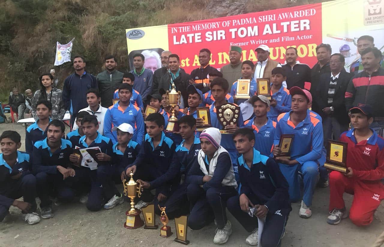 ASF Delhi wins inaugural Tom Alter Memorial All-India U-15 cricket tournament in Mussoorie