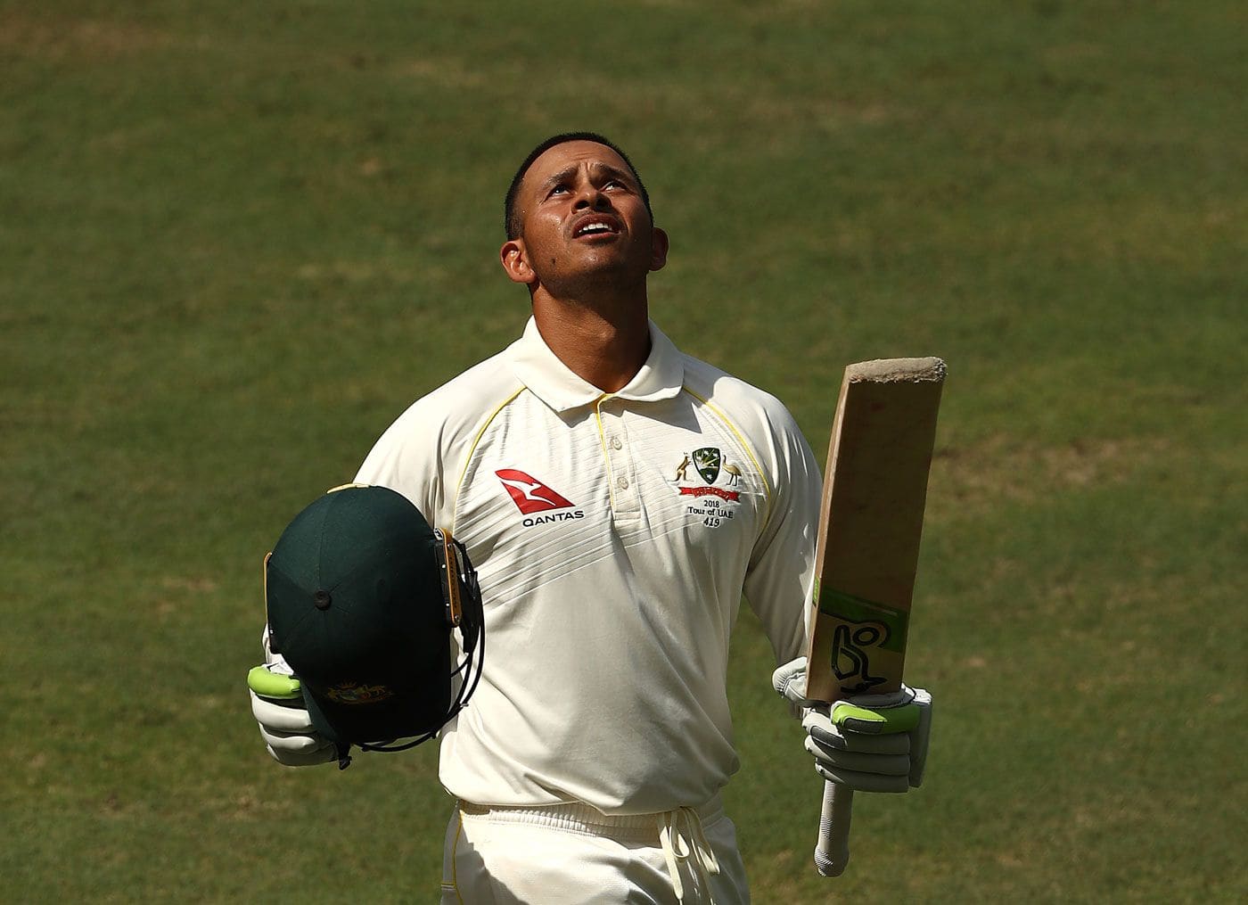 Usman Khawaja's eight-hour, 44-minute 141 helped Australia escape defeat to Pakistan
