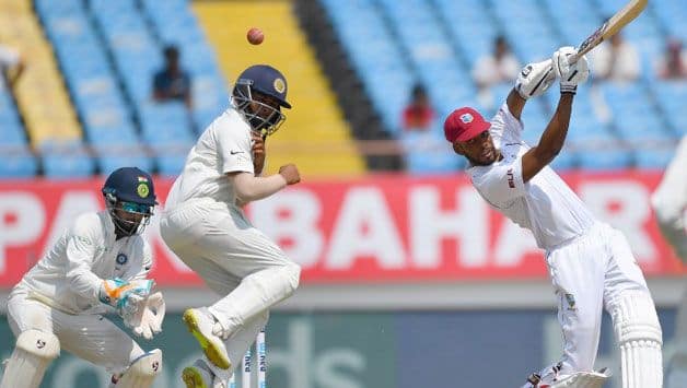 2nd Test: Roston Chase, Jason Holder inspire West Indies amid Umesh Yadav’s strikes